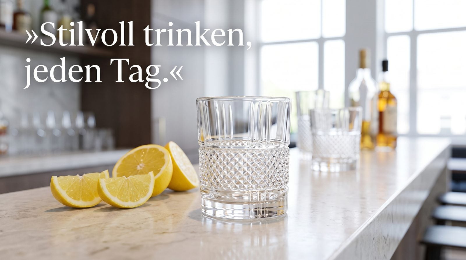 Trinkgläser – Stilvoll trinken, jeden Tag.