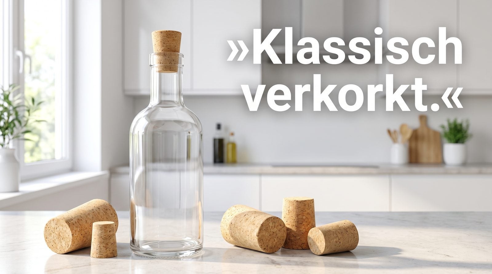 Spitzkorken – Klassisch verkorkt.