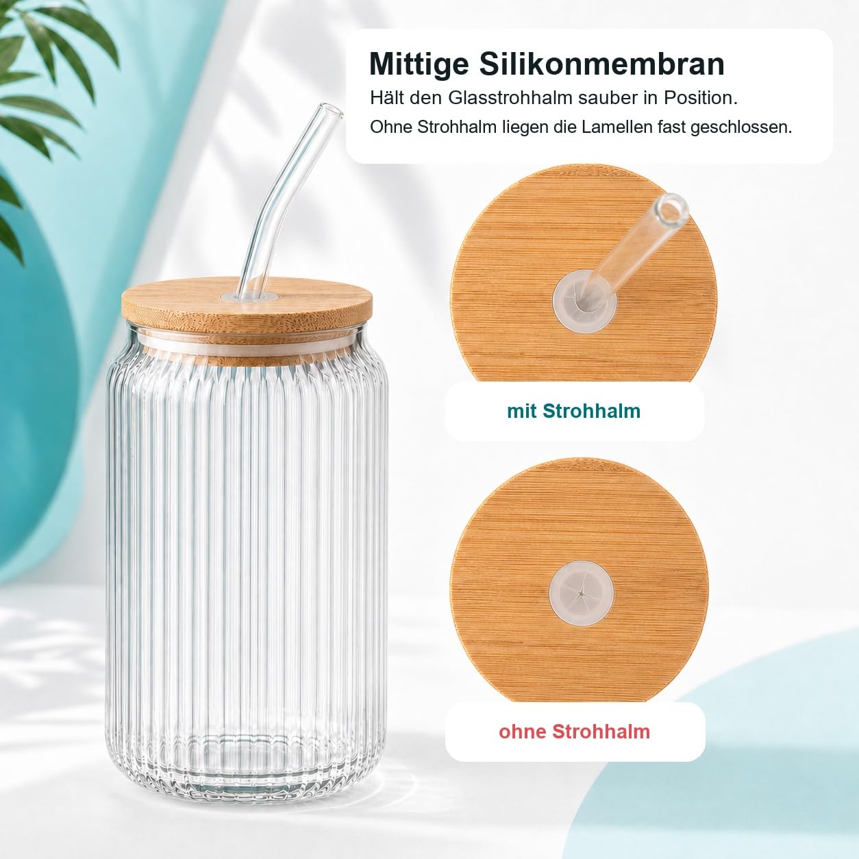glasbehälter, glasflasche, großesglas, holzdeckel, straw
