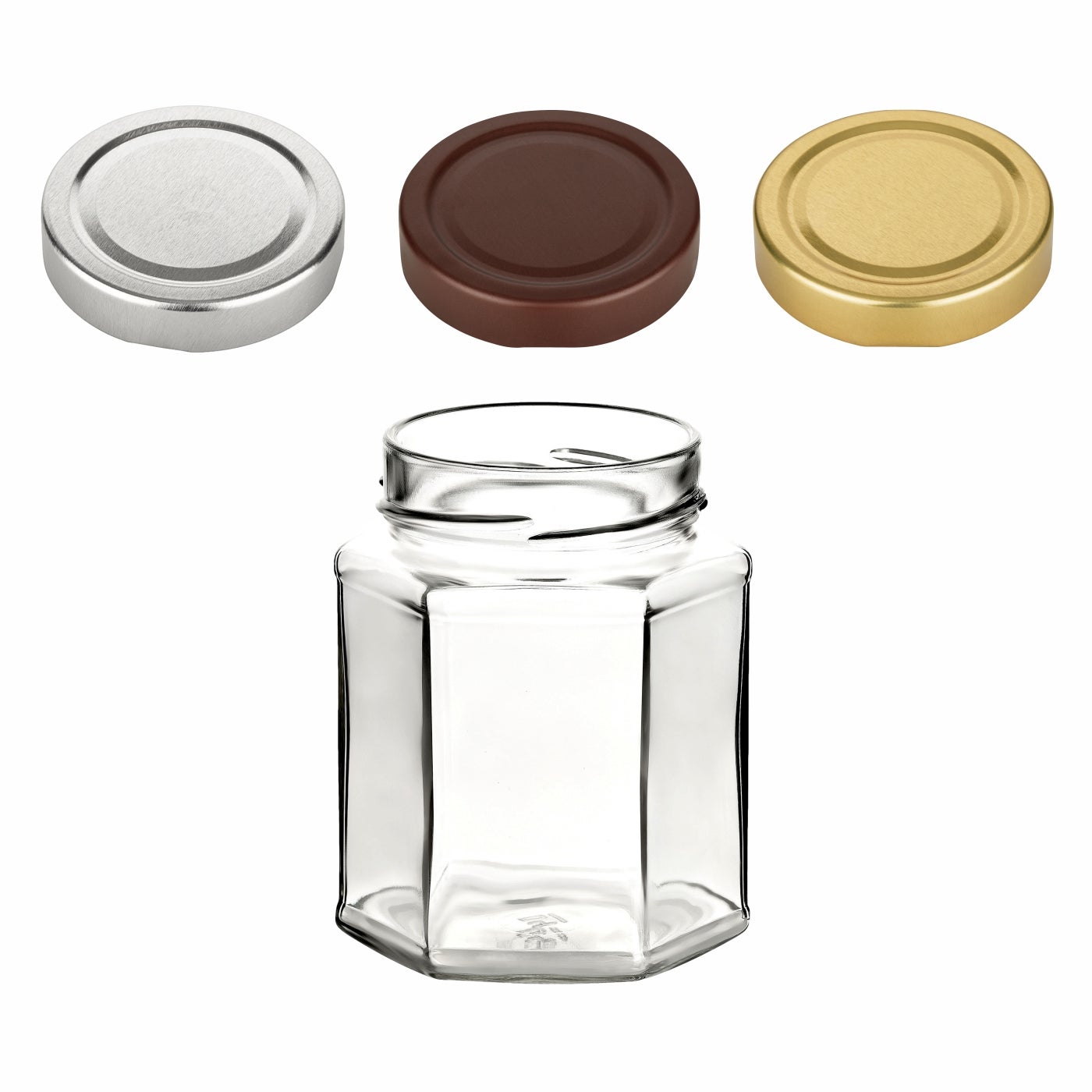 332 ml Einmachglas Hexagon 332 ml Einmachglas Hexagon