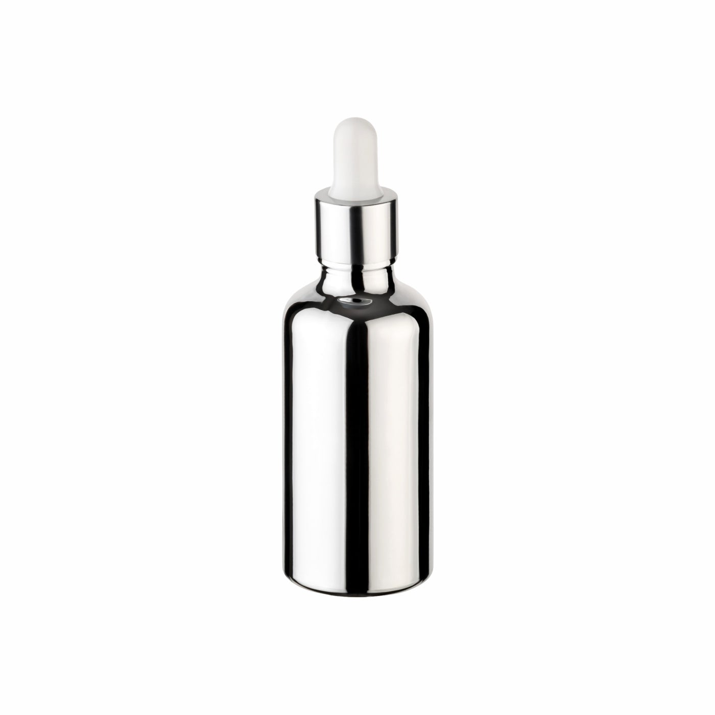50 ml Pipettenflasche Silber mit Pipettengarnitur - 1 Variante wählbar Flasche, Zylinder, Shaker