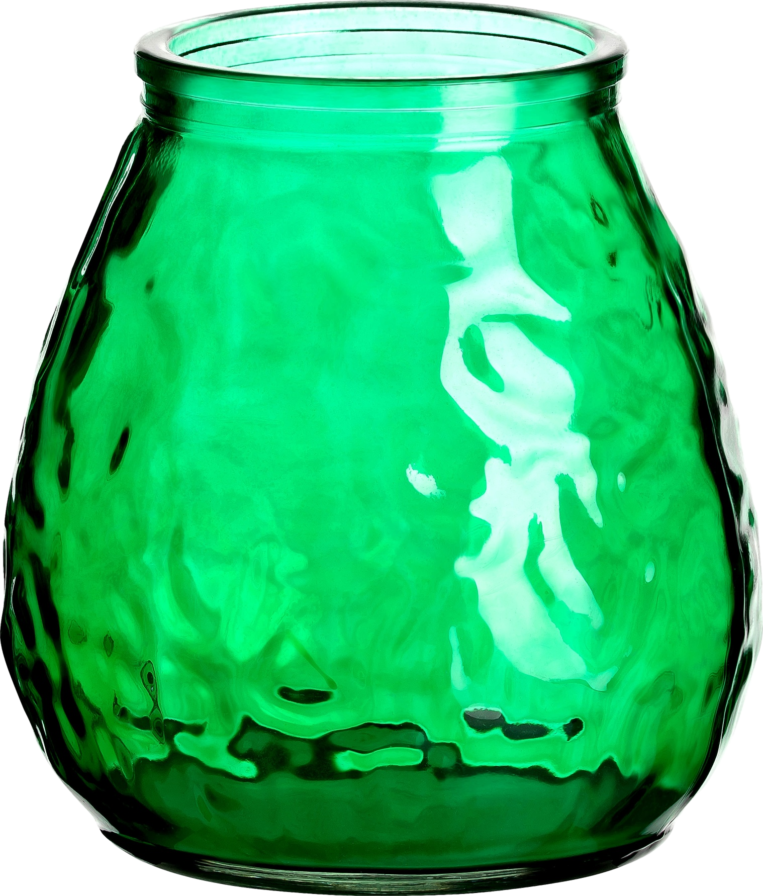 Teelichtglas Antik Grün
