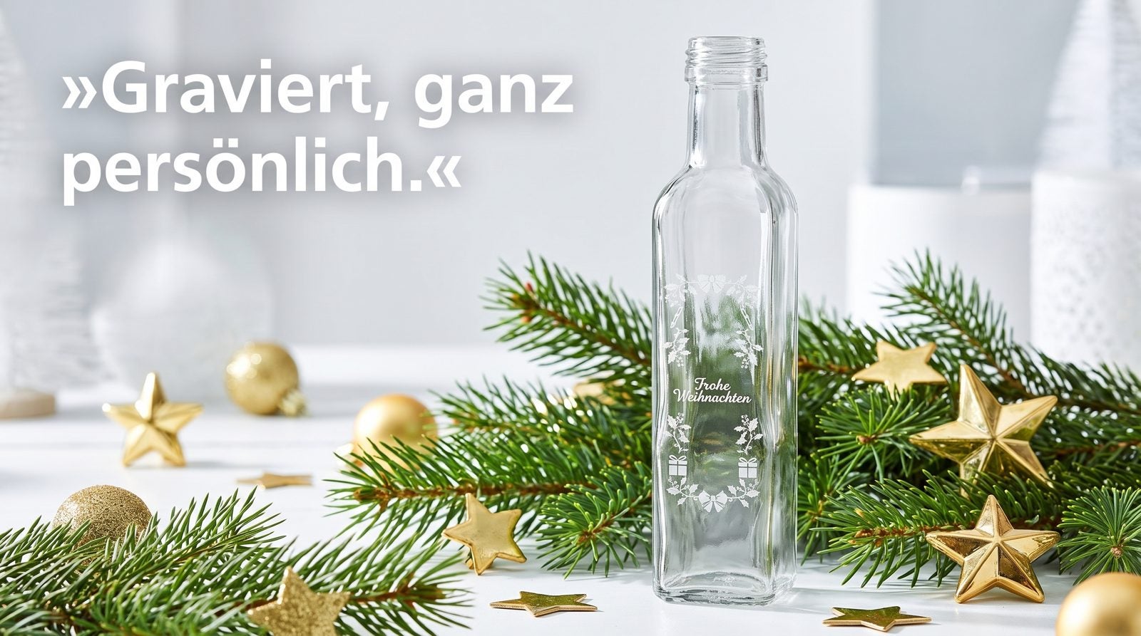 Weihnachten Druck / Gravur – Graviert, ganz persönlich.