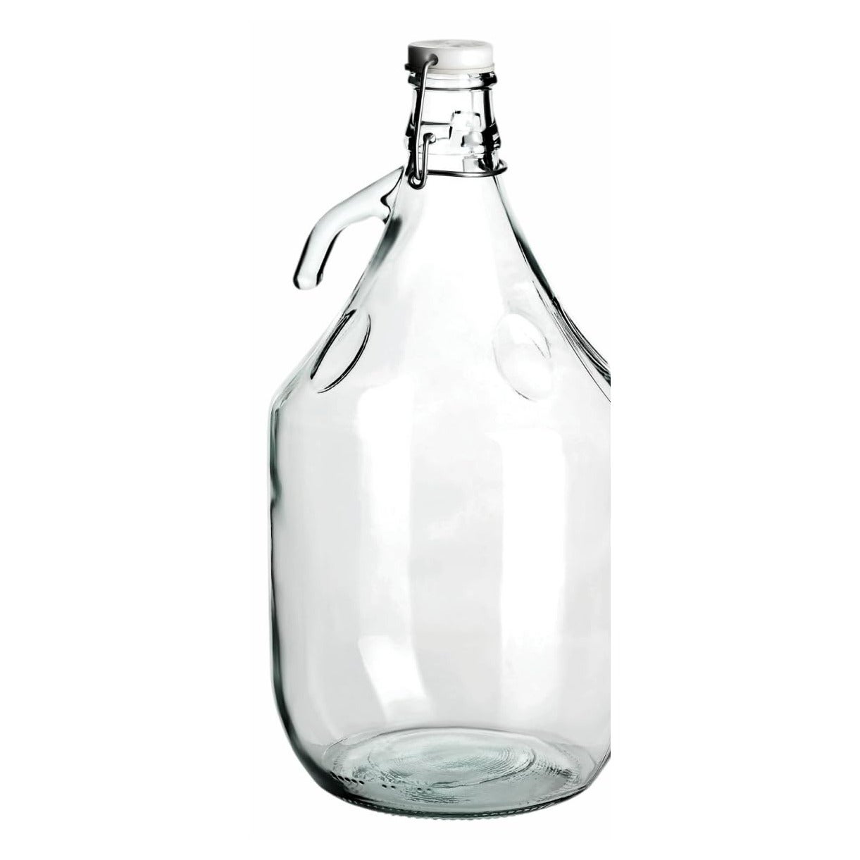 Glasflasche, Karaffe, Klares Glas, Gewicht?, Breiter Boden