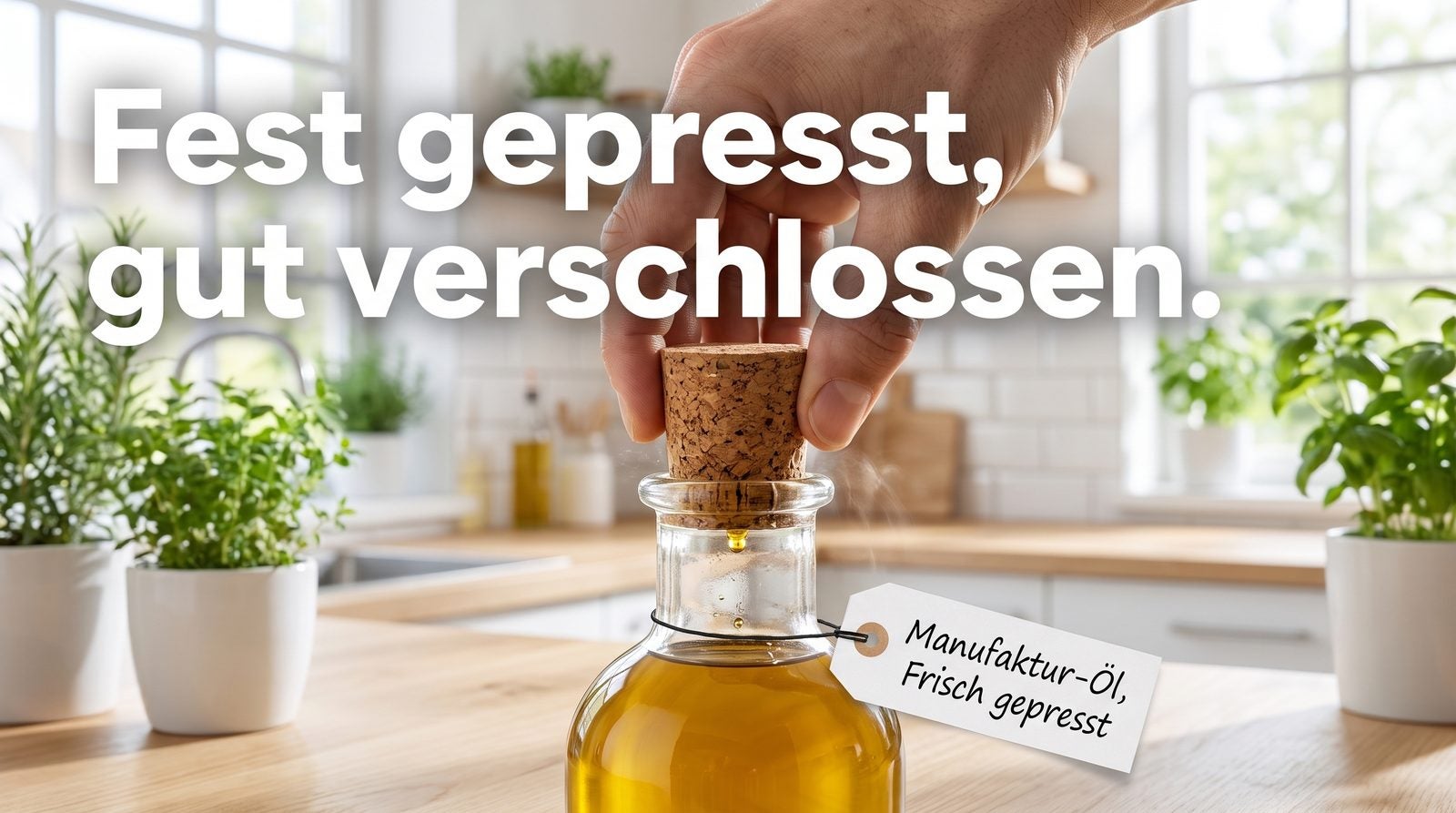 Presskorken – Fest gepresst, gut verschlossen.