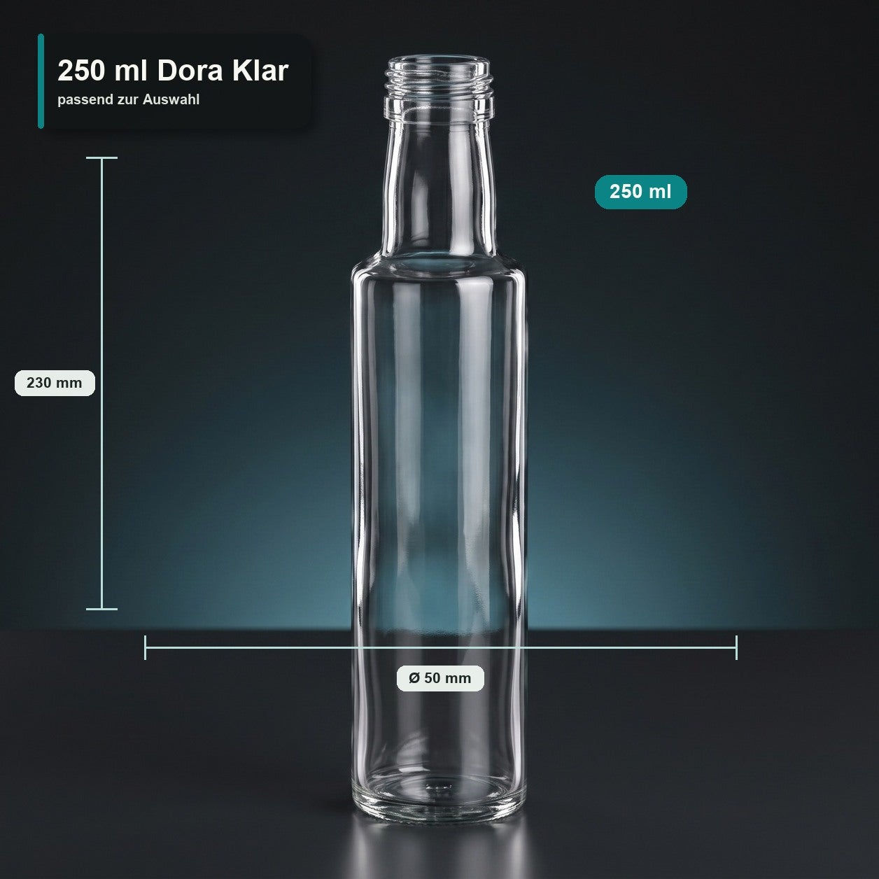 250 ml Dora Klar - MASSE