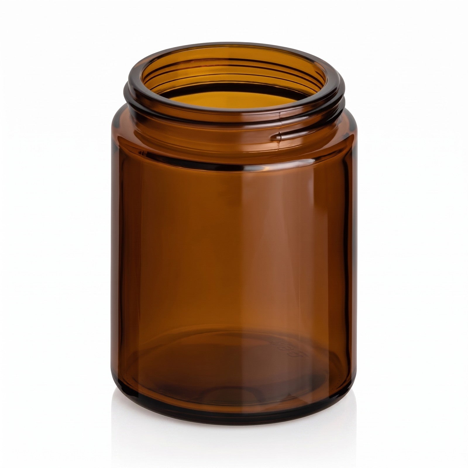 Glasbehälter, Braunglas, Apothekenbehälter, Leerbehälter, Jar
