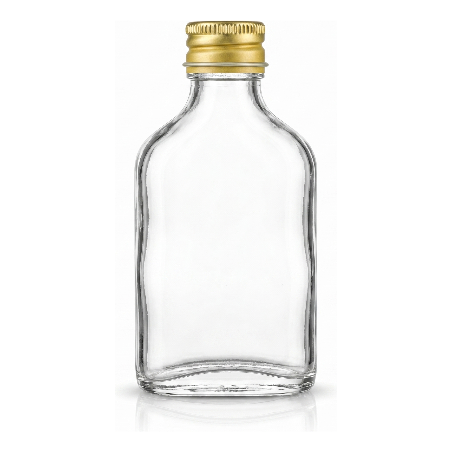 Glasflasche, Flasche, Schraubkappe, Transparent, Clear