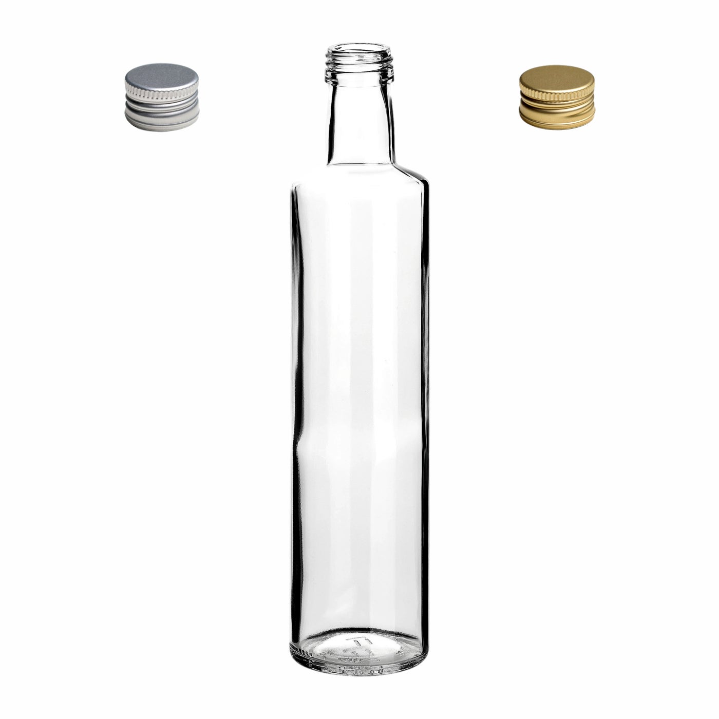 500 ml Dora Klar - 3 Varianten wählbar Glas, Flasche