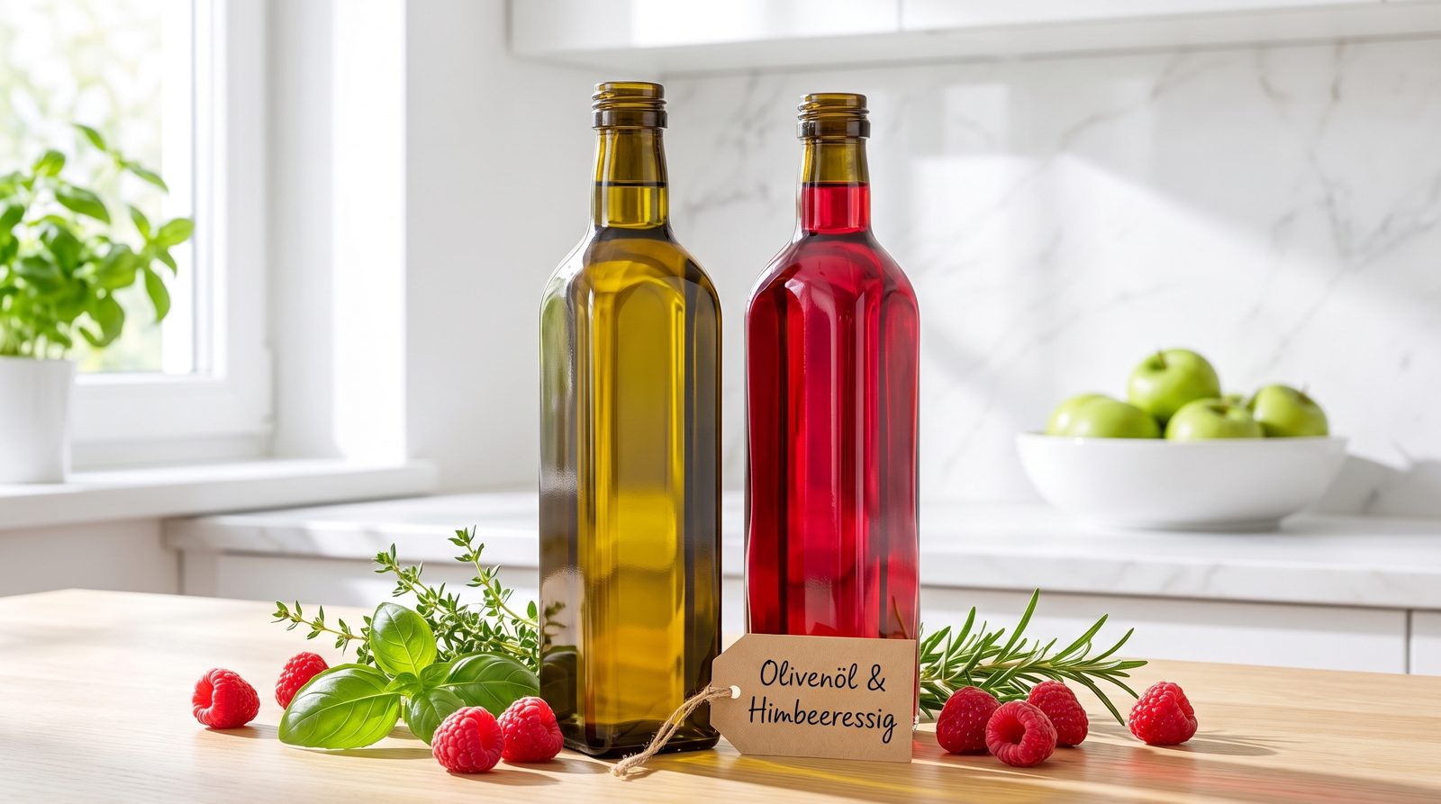 Essig- & Ölflaschen von Flaschendiscount in der Anwendung