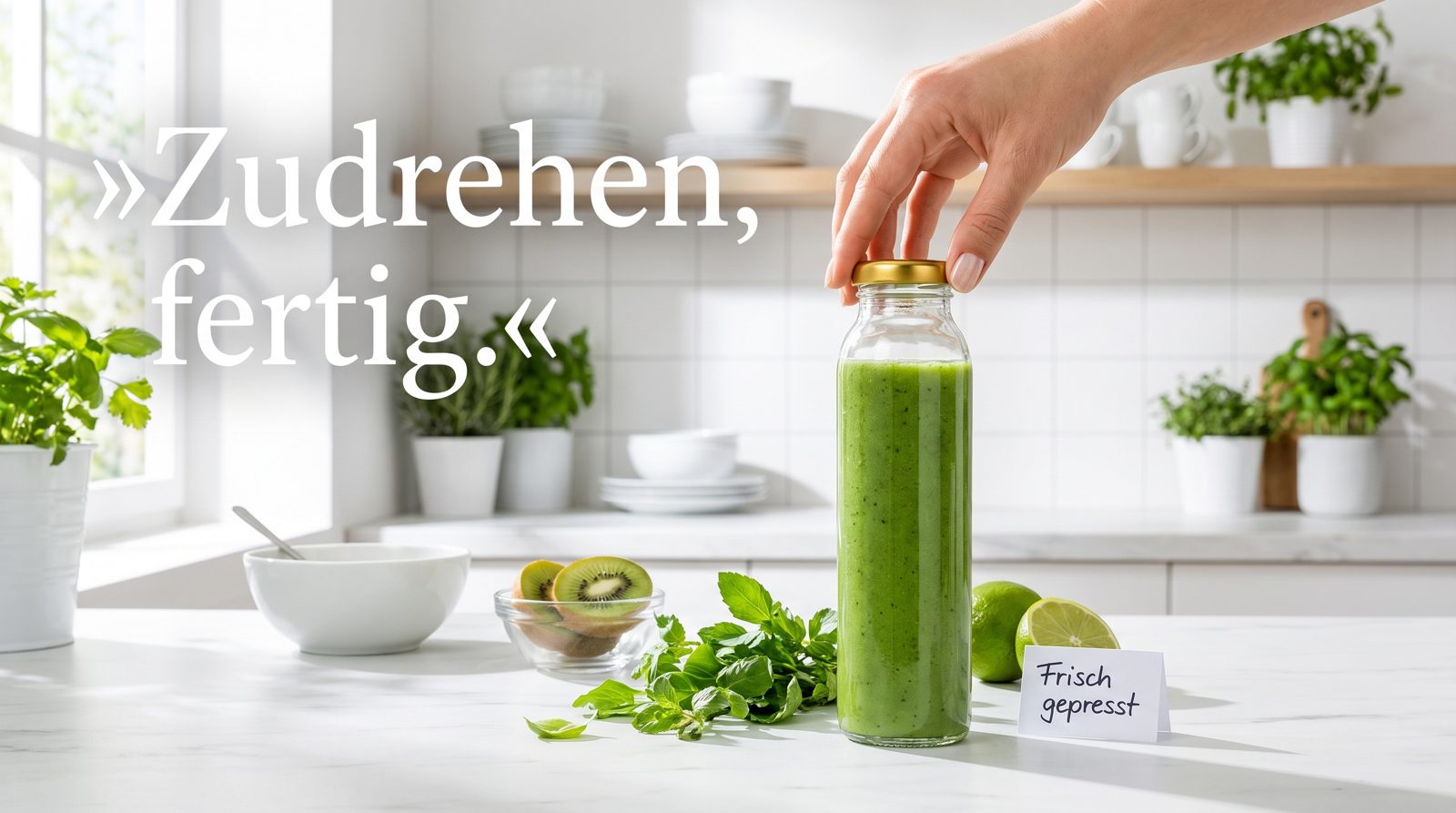 Twist-Off Flaschen – Zudrehen, fertig.