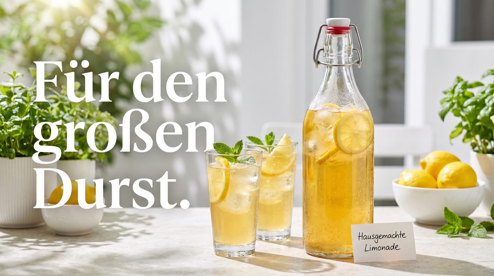 Inhalt ab 500 ml – Für den großen Durst.