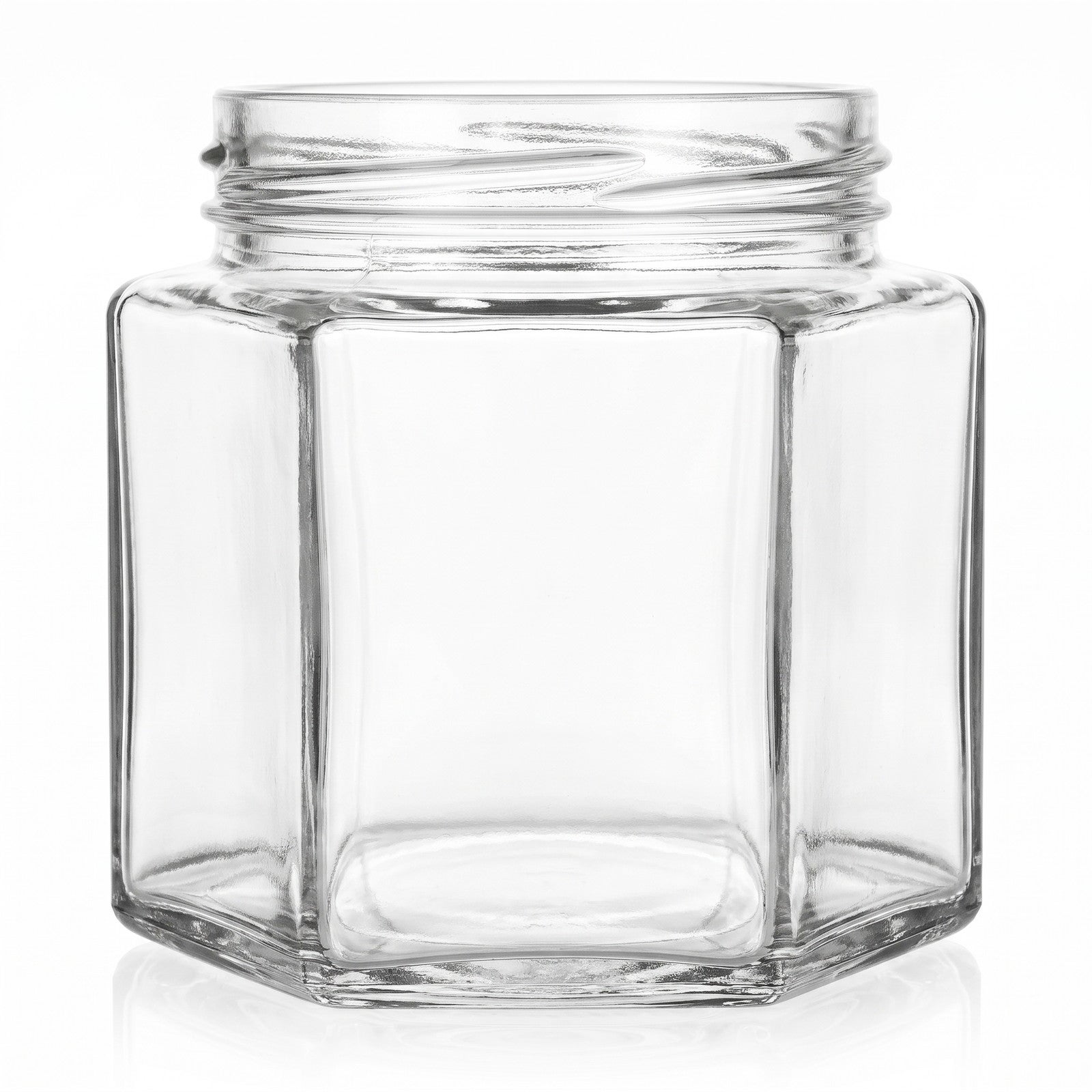 Glasbehälter, Vorratsglas, Kleines Glas, Schraubdeckel-Fass, Transparente Glasbehälter