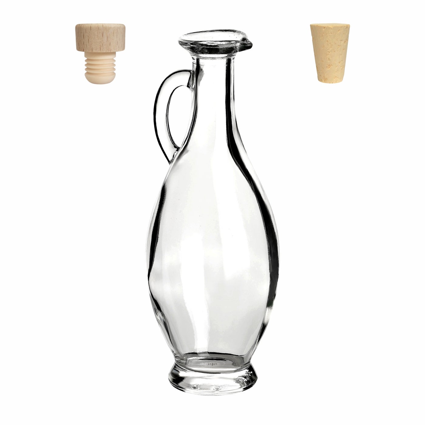500 ml Karaffe - 3 Varianten wählbar Glas, Einmachglas, Krug