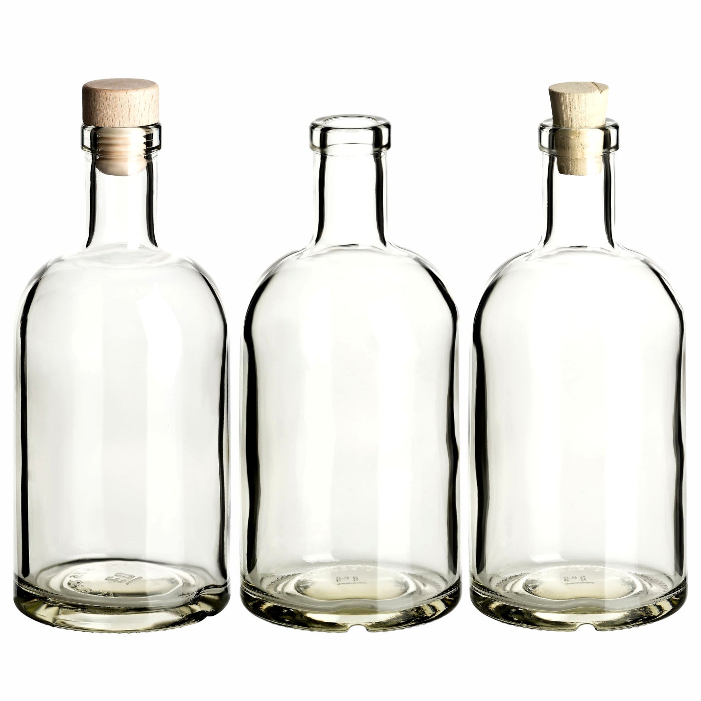 500 ml Klassik Klar - 3 Varianten wählbar 500 ml Klassik Klar - 3 Varianten wählbar