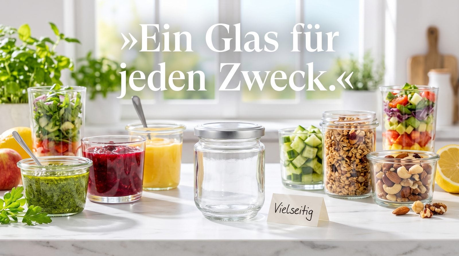 Gläser – Ein Glas für jeden Zweck.