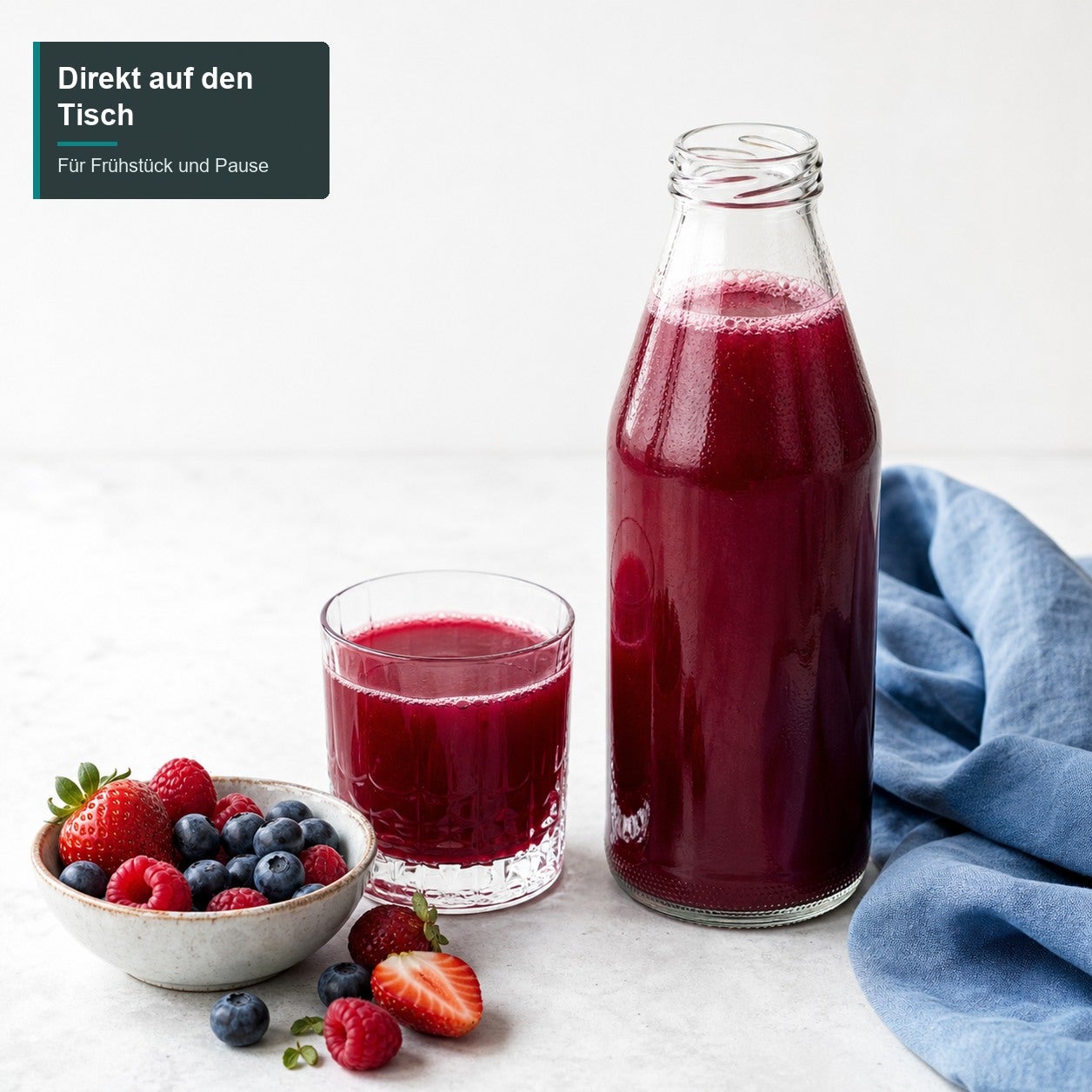 500 ml Saftflasche - SERVIEREN