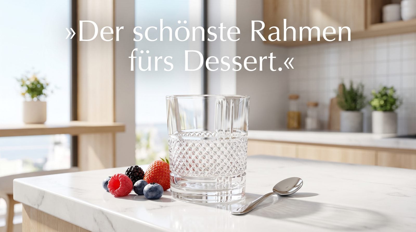 Dessertgläser – Der schönste Rahmen fürs Dessert.