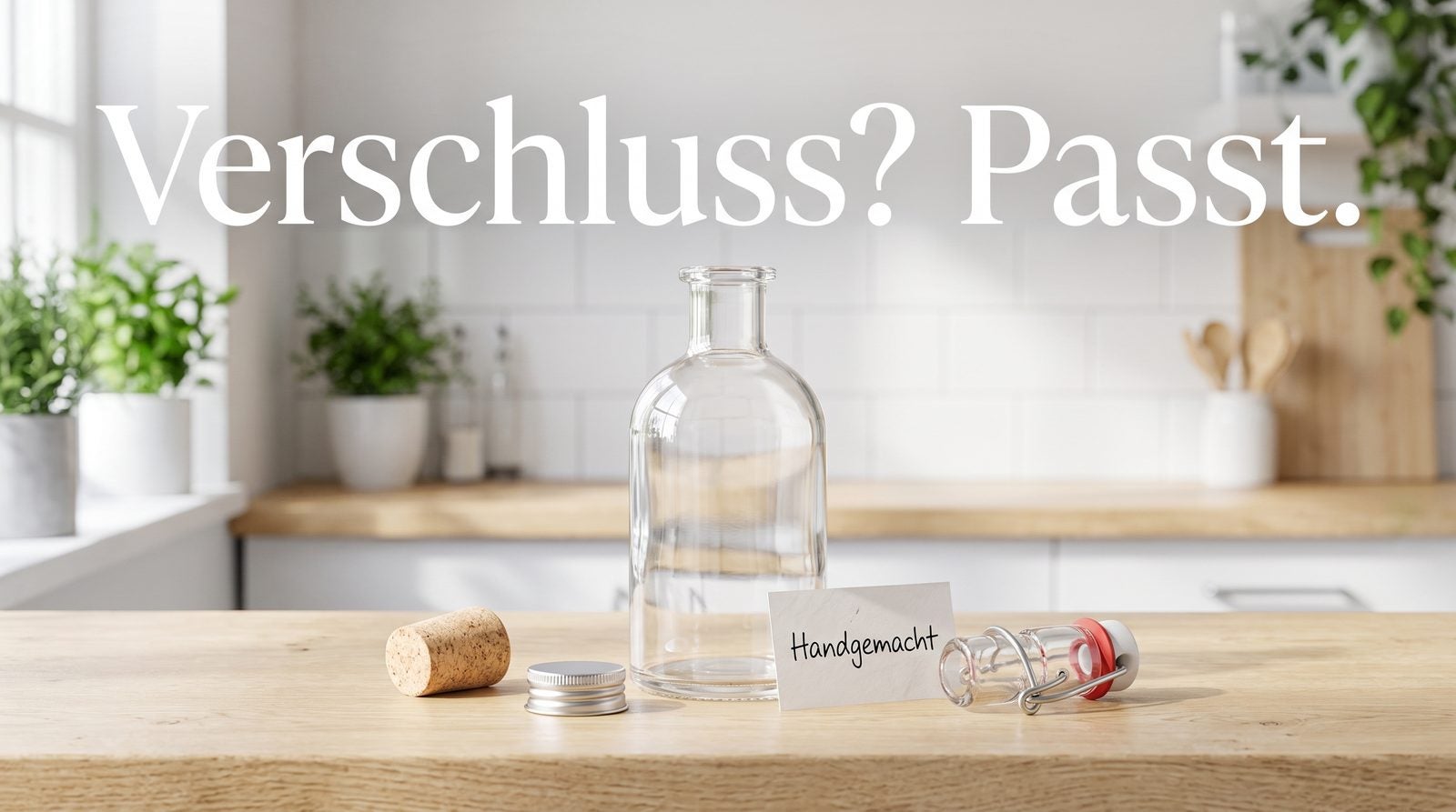 Nach Verschluss & Glas – Verschluss? Passt.