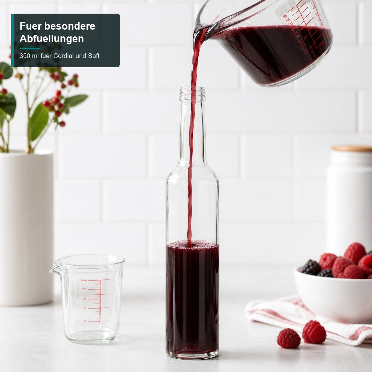 350 ml Bordeaux Schraubmündung - BEFÜLLEN