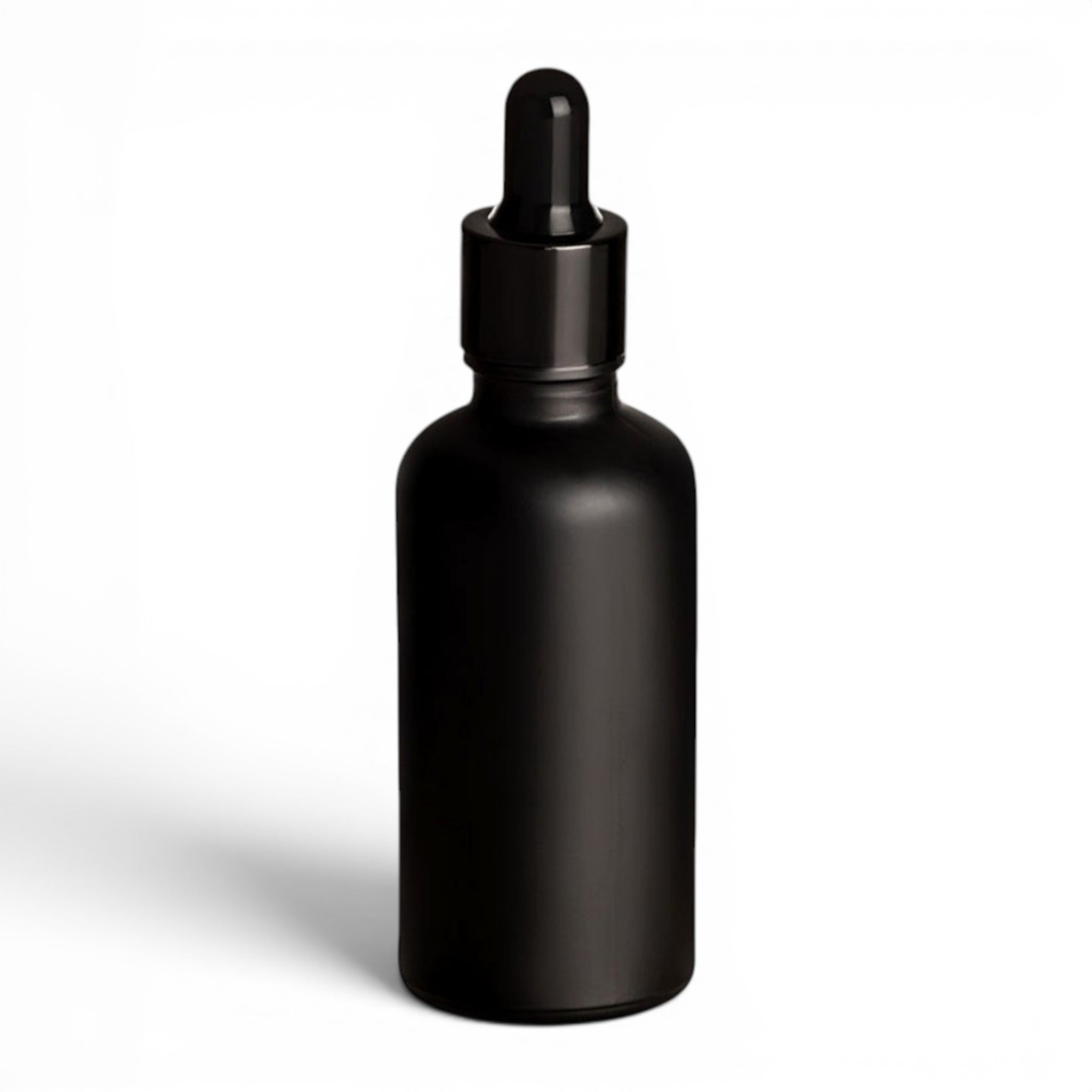 50 ml Pipettenflasche matt Schwarz mit Pipettengarnitur