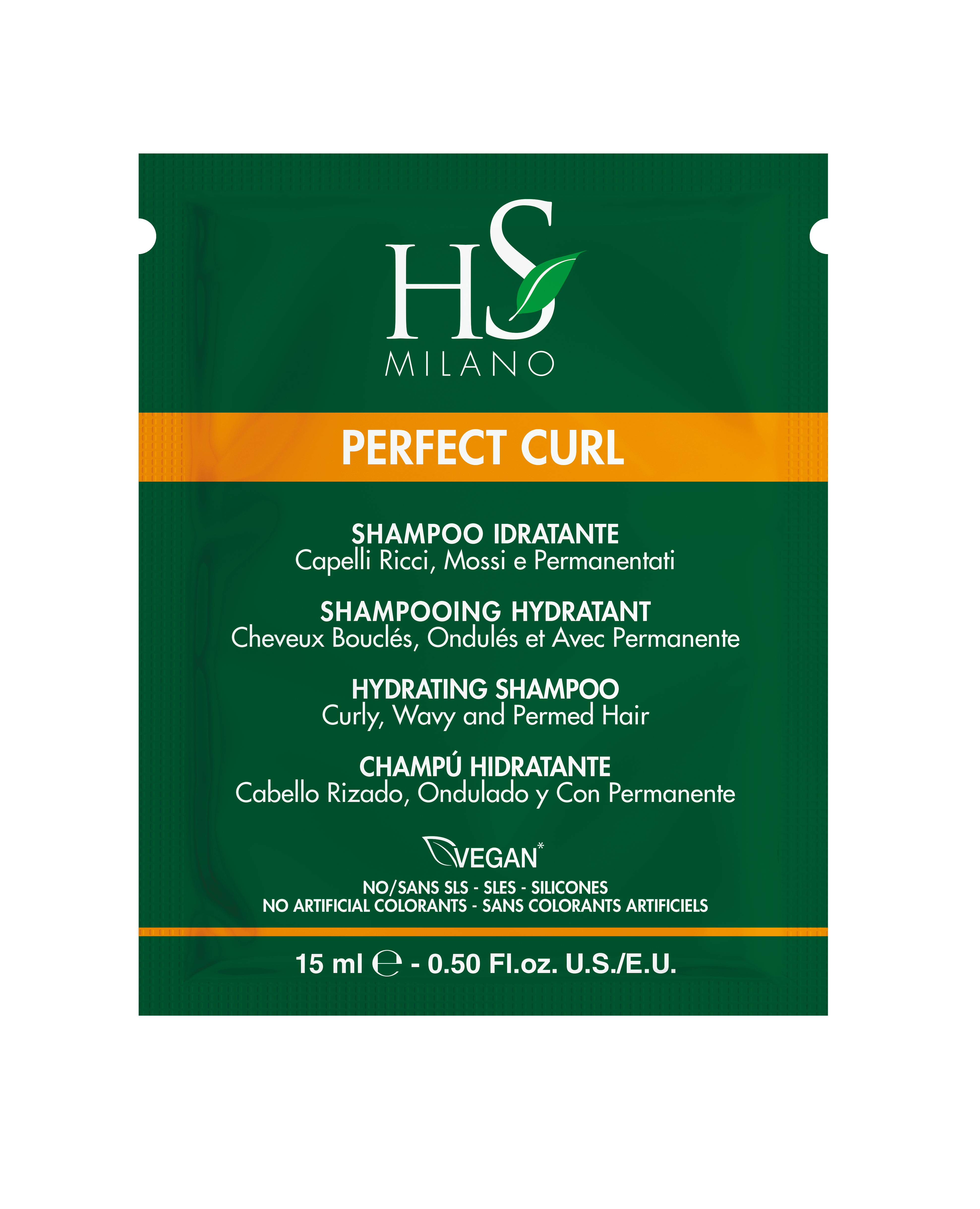 PERFECT CURL SHAMPOO Probe-Sachets 15 ml - 12 Stück