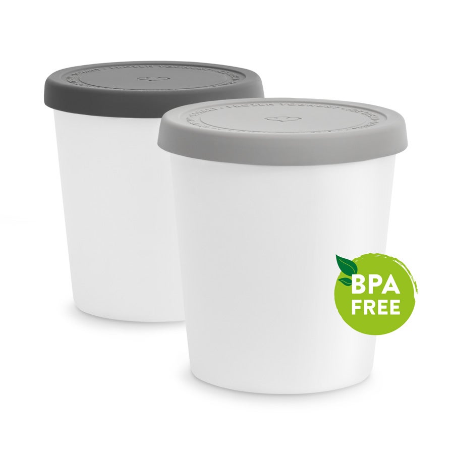 Elli - Ice cream machine with compressor 1.2 l incl. storage container set of 2 Elli - Ice cream machine with compressor 1.2 l incl. storage container set of 2