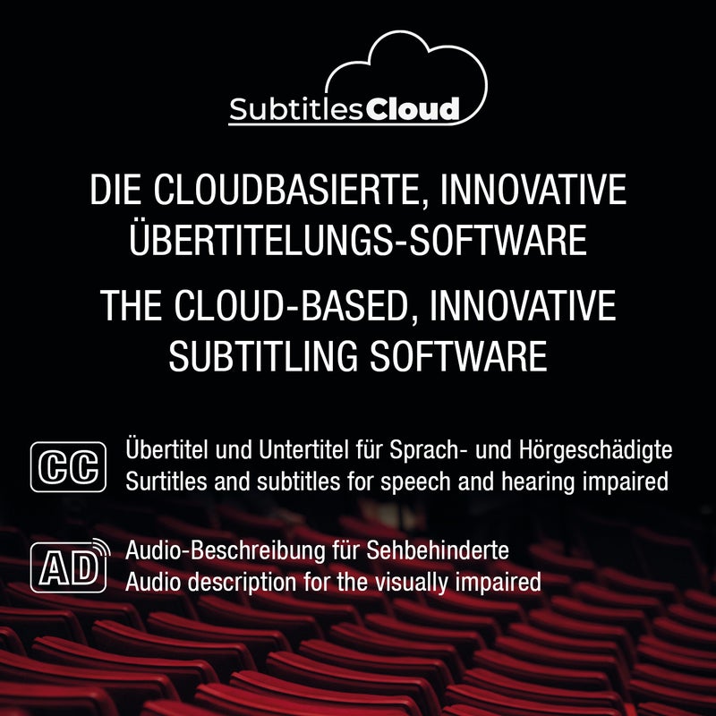Übertitelung SUBTITLES Cloud 100