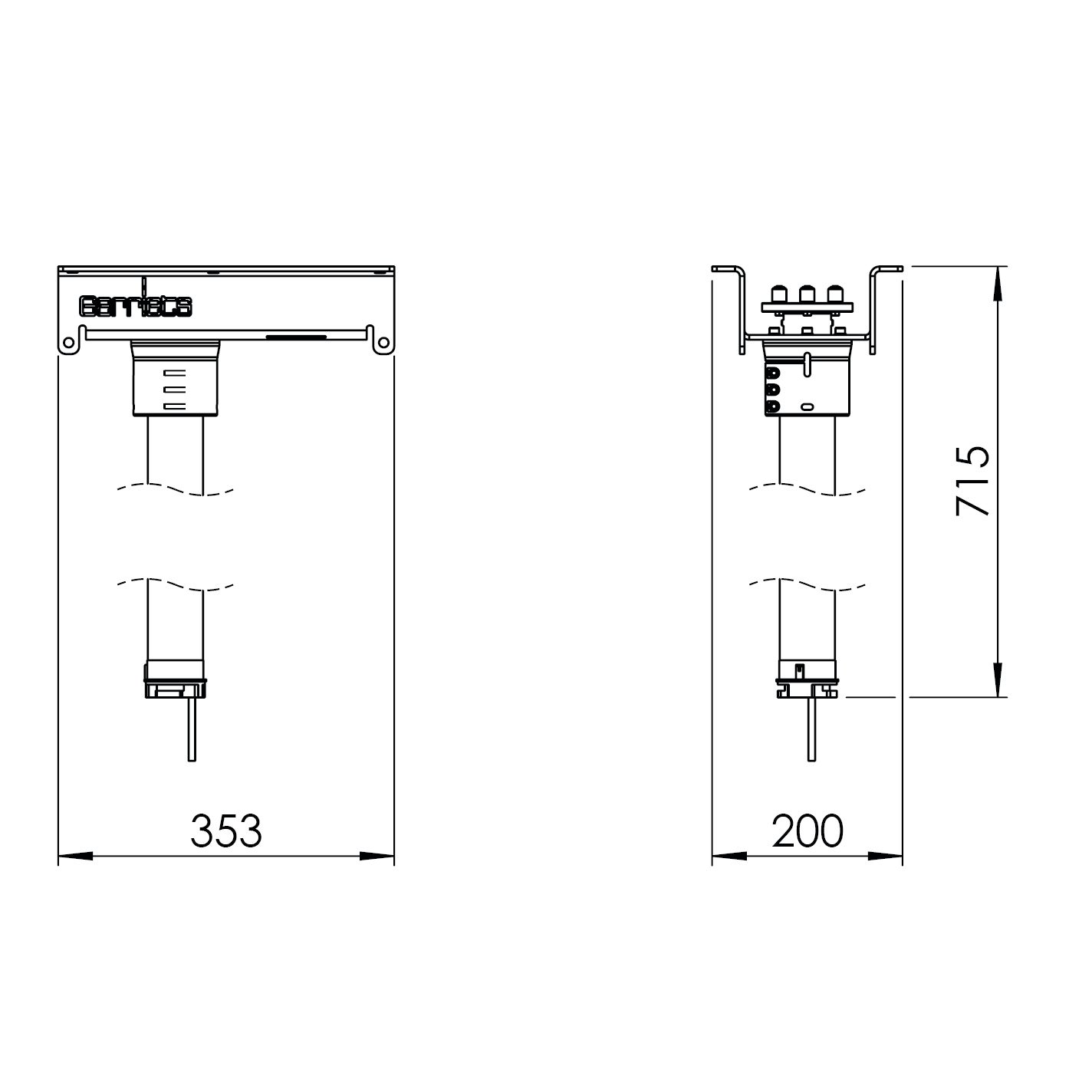 Skizze Belt Drive BT-R