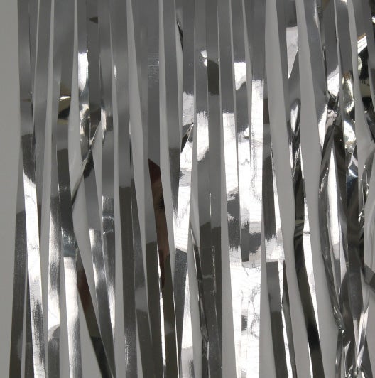 Streifenvorhang Las Vegas in silber