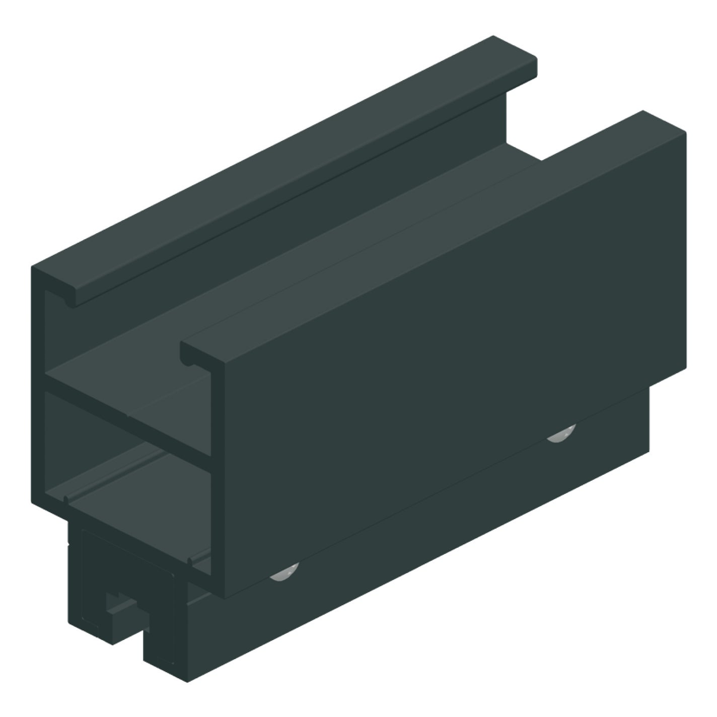 CUE-TRACK 2 Schiene gerade, einläufig