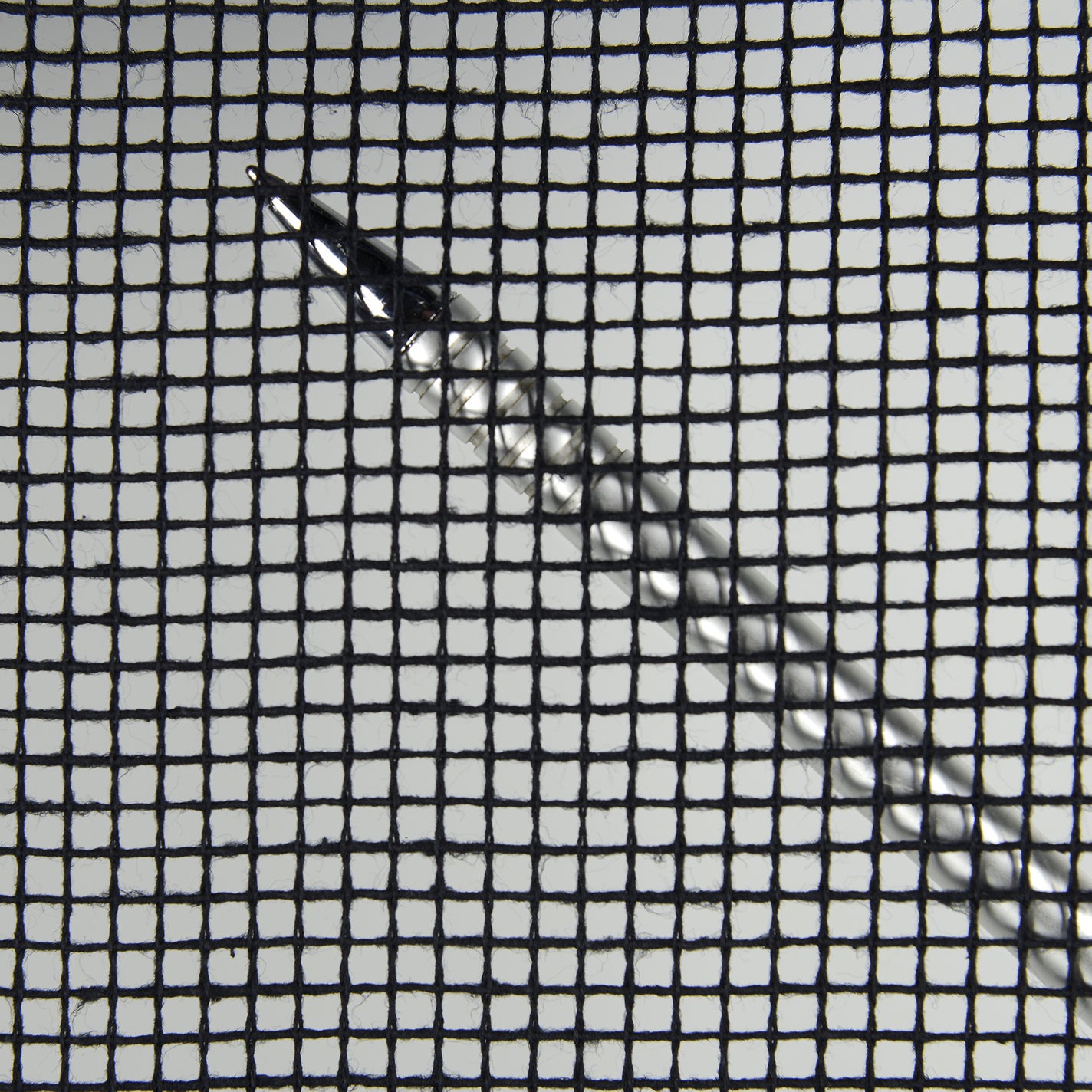 Gittertüll BW VdS in schwarz transparent