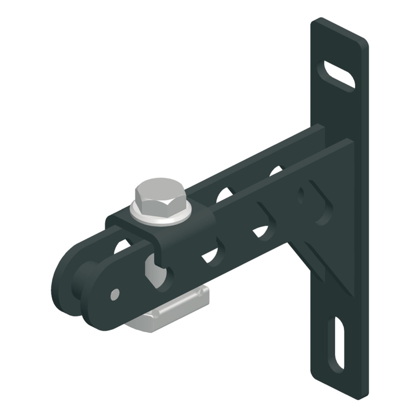 CUE-TRACK 2 Wandarm 150, schwarz