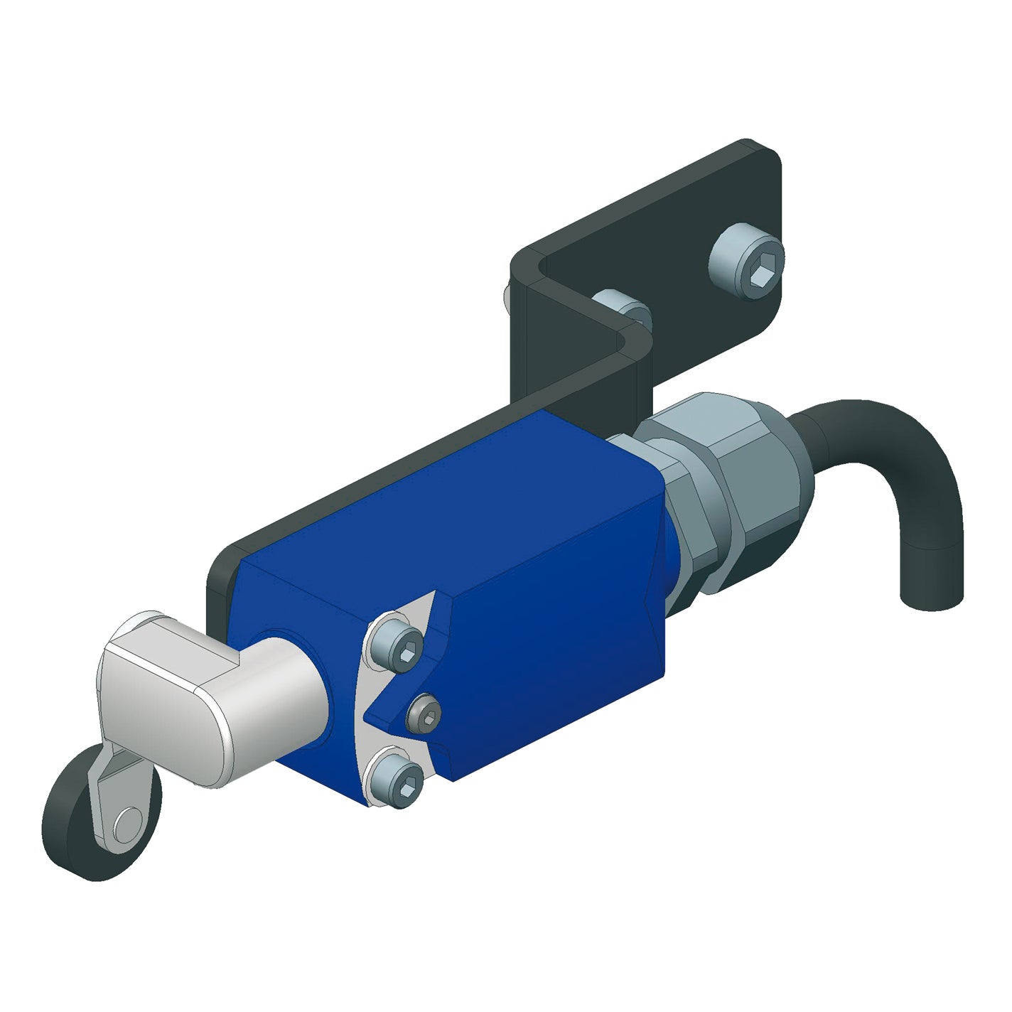 Cargo Endschalter mechanisch zwangstrennend in schwarz