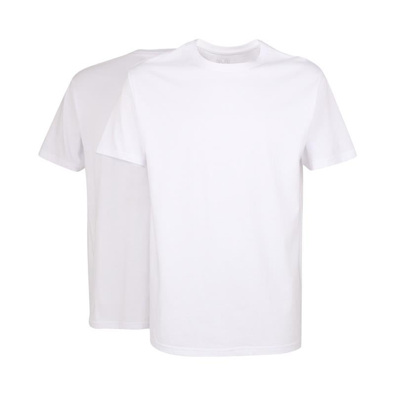 Ceceba Doppelpack Herren T -Shirt Weiß 50/M Ceceba Doppelpack Herren T -Shirt Weiß 50/M