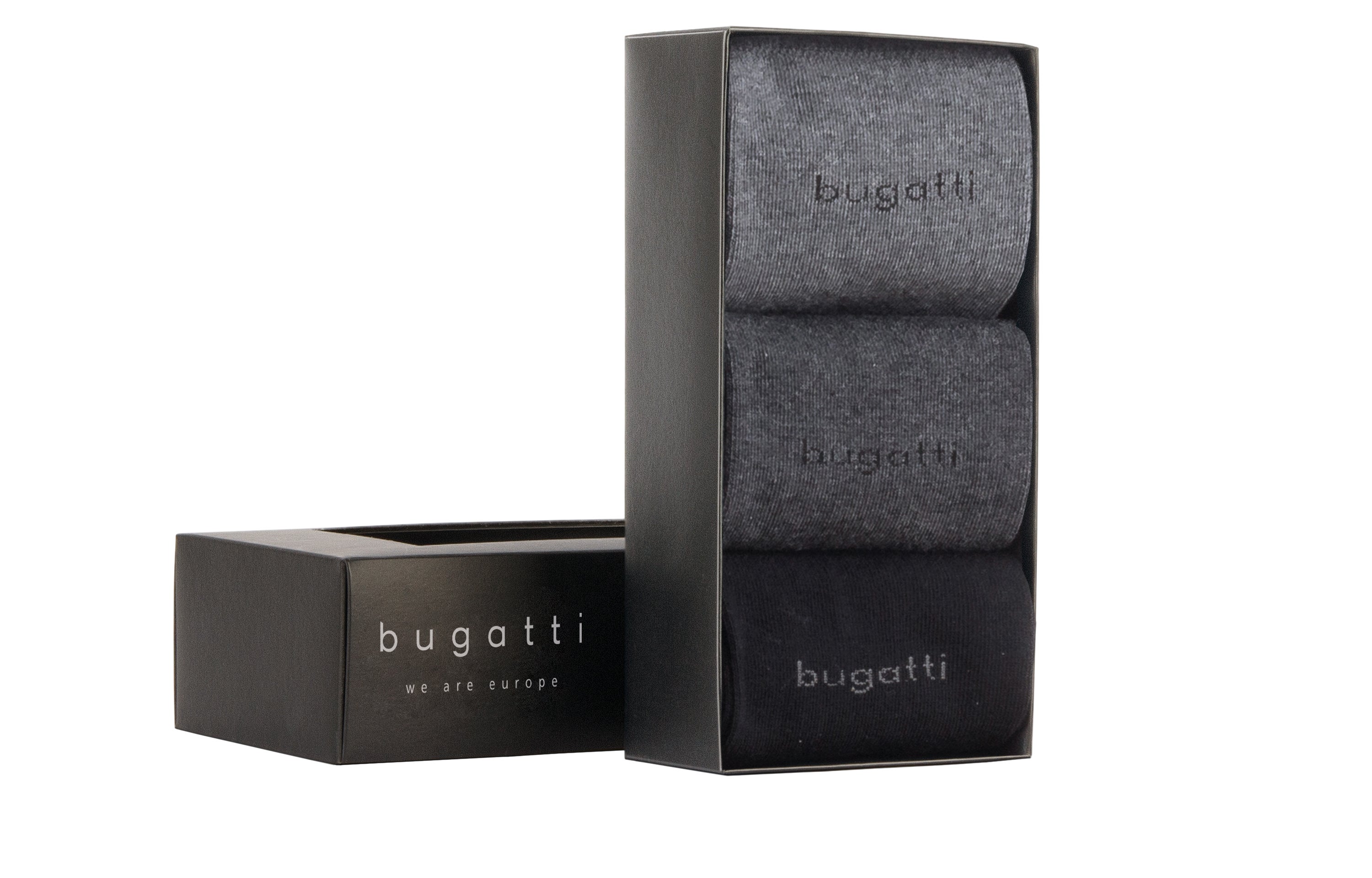 Bugatti 3er Pack Herren Socken Artikel 6803 Black Mix (610) 43-46 Bugatti 3er Pack Herren Socken Artikel 6803 Black Mix (610) 43-46