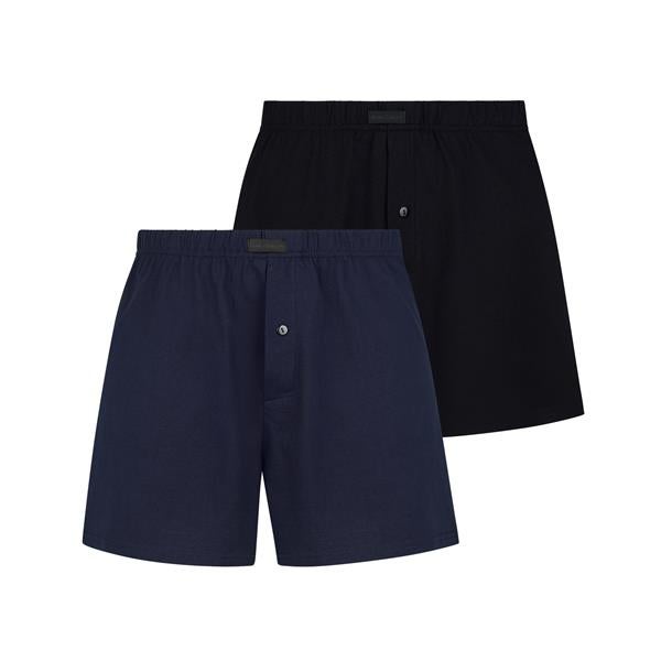 Bruno Banani 2er Pack Herren Boxershort Loose Fit Artikel 2201-2691 Marine/ Schwarz (4803) 4 / S Bruno Banani 2er Pack Herren Boxershort Loose Fit Artikel 2201-2691 Marine/ Schwarz (4803) 4 / S