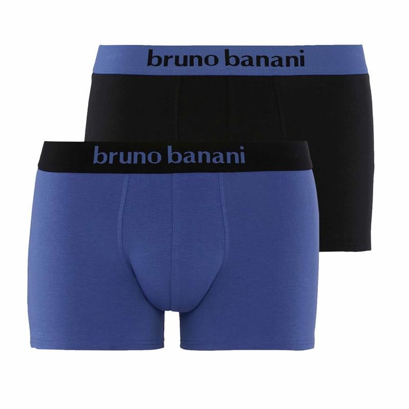 Bruno Banani 2er Pack Herren Retroshort Cobalt Blue(4400) 4/S Bruno Banani 2er Pack Herren Retroshort Cobalt Blue(4400) 4/S