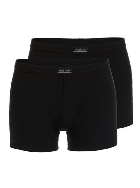 Bruno Banani 2er Pack Herren Short Schwarz (0007) 4/S Bruno Banani 2er Pack Herren Short Schwarz (0007) 4/S