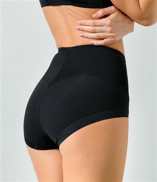 Cotonella Damen Maxi Slip Artikel CD522 schwarz Rückseite Größe 40