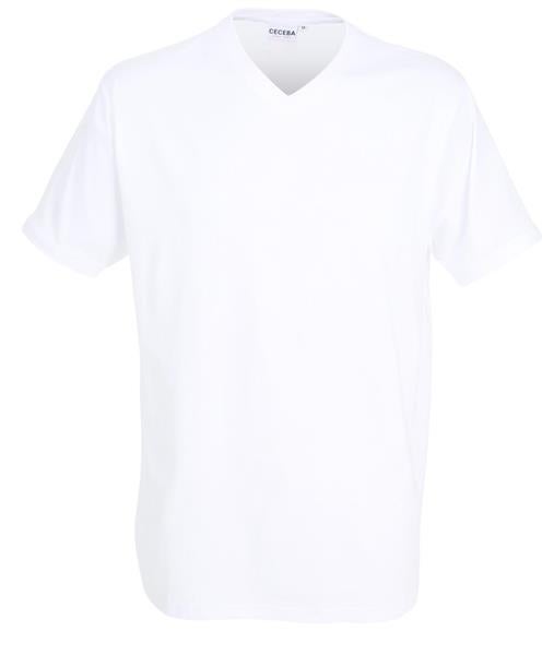 Ceceba 2er Pack V - Ausschnitt Herren T -Shirt 52/L Ceceba 2er Pack V - Ausschnitt Herren T -Shirt 52/L