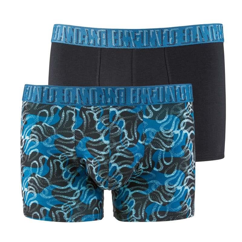 Bruno Banani 2er Pack Herren Short Farbe Imperialblau/Schwarz 4/S Bruno Banani 2er Pack Herren Short Farbe Imperialblau/Schwarz 4/S
