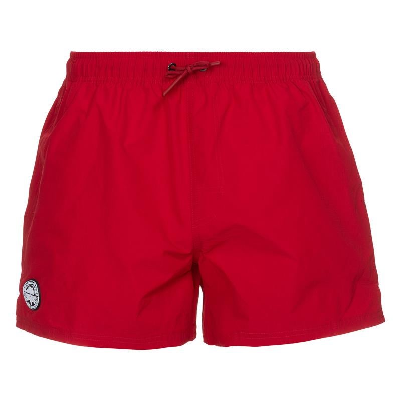 Bruno Banani Herren Badeboxershort Rot (0008) 4/S Bruno Banani Herren Badeboxershort Rot (0008) 4/S