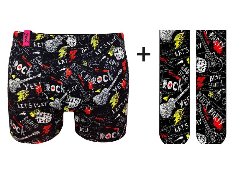 Cool7 Herren Retroshort und Socken Rock Party Artikel C8004 4 / S Cool7 Herren Retroshort und Socken Rock Party Artikel C8004 4 / S
