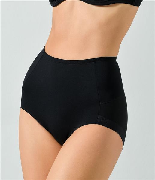 Cotonella Damen Maxi Slip Artikel CD522 schwarz Vorderseite Größe 40