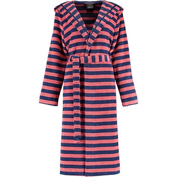Cawö Damen Saunamantel mit Kapuze Watermelon-Navy (21) 34 Cawö Damen Saunamantel mit Kapuze Watermelon-Navy (21) 34