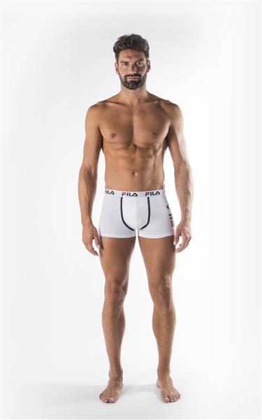 Fila 2er Pack Herren Retroshort Weiß (300) 5/M Fila 2er Pack Herren Retroshort Weiß (300) 5/M