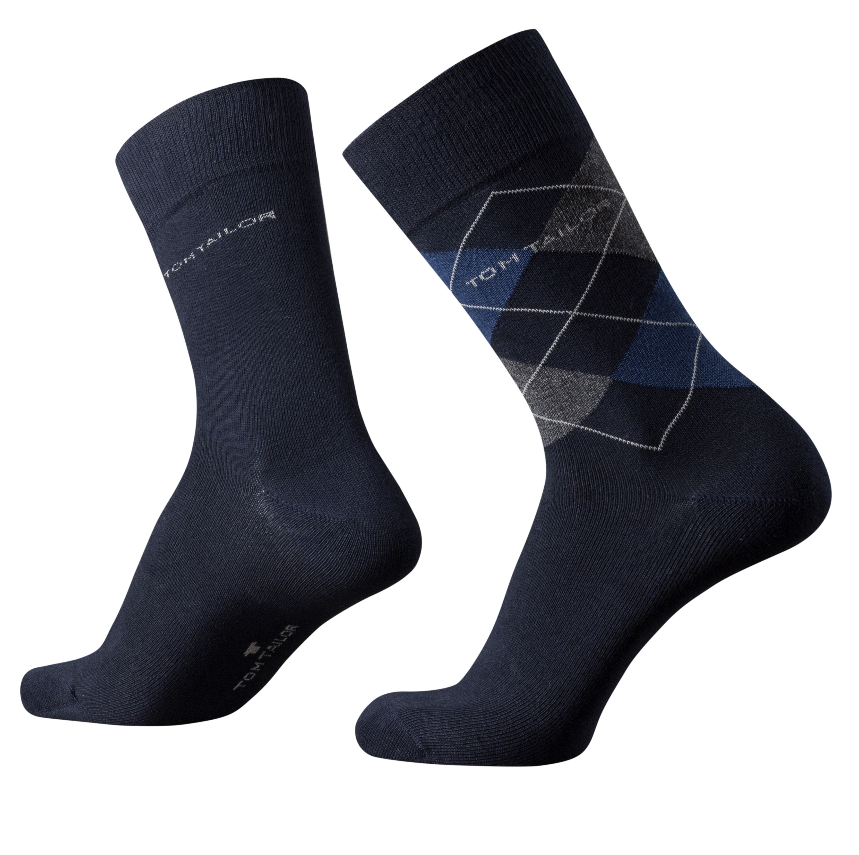 Tom Tailor 2er Pack Herren Socken Dark Navy (54A) 39-42 Tom Tailor 2er Pack Herren Socken Dark Navy (54A) 39-42