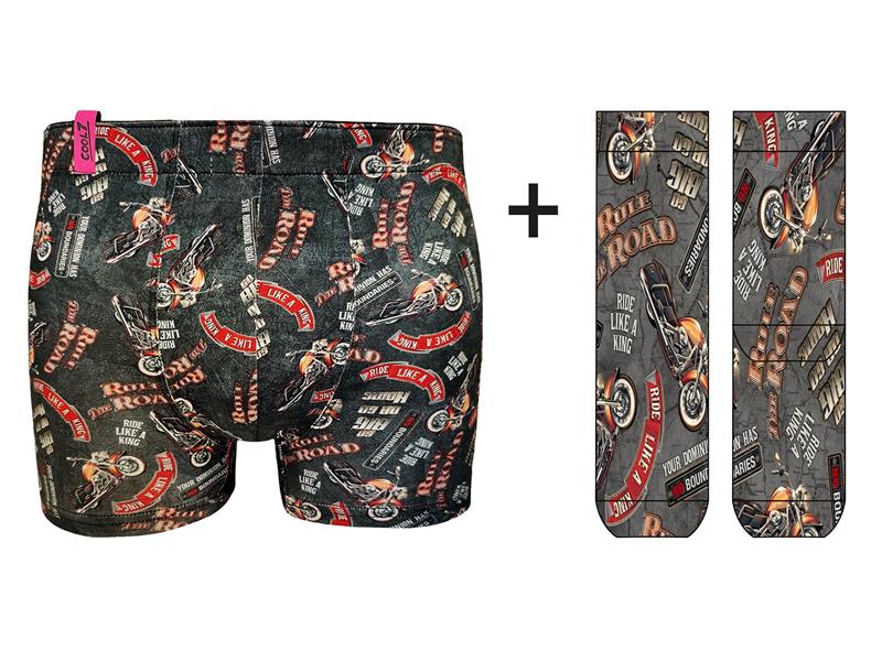 Cool7 Herren Retroshort und Socken Rule the road Artikel C8001 4 / S Cool7 Herren Retroshort und Socken Rule the road Artikel C8001 4 / S
