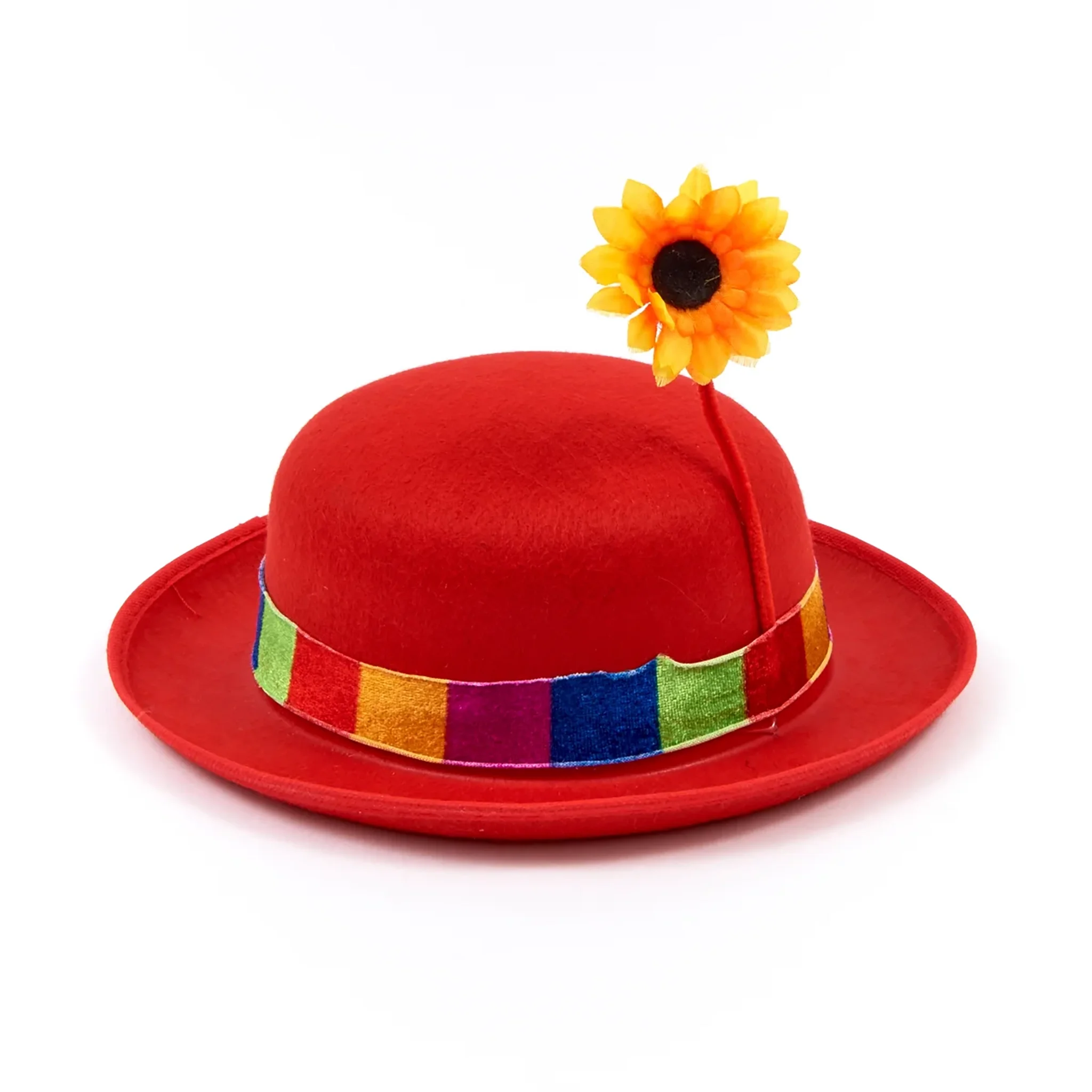 Clownhut Charly rot